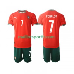 Maillot de Foot Portugal Cristiano Ronaldo 7 Enfant Domicile 2025